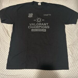 Black Valorant Champions T-Shirt